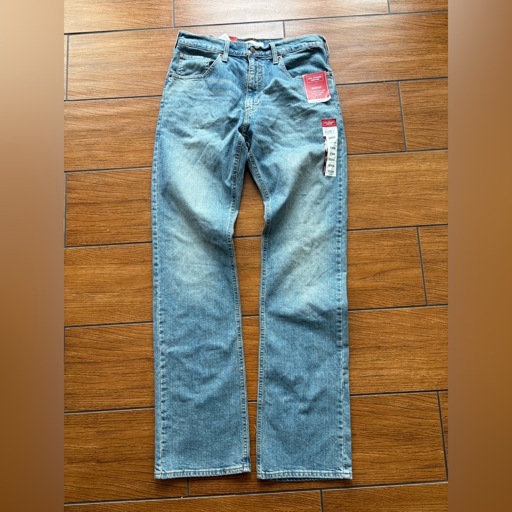 Levi's Men's Bootcut Blue Jeans